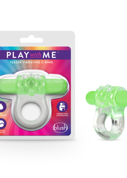 Play With Me Teaser Vibrating C-Ring - G -