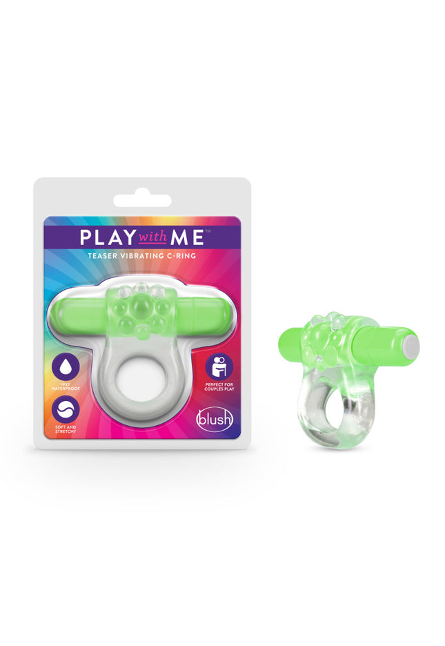 Play With Me Teaser Vibrating C-Ring - G -