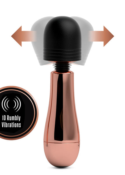 Lush Chloe - Rose Gold USB Rechargeable Mini Massager Wand