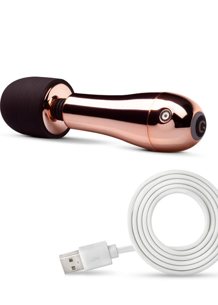 Lush Chloe - Rose Gold USB Rechargeable Mini Massager Wand