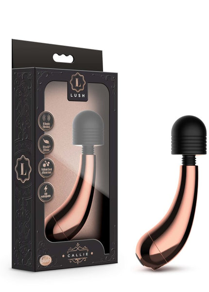 Lush Callie - Rose Gold USB Rechargeable Mini Massager Wand