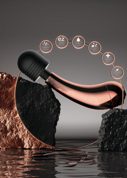 Lush Callie - Rose Gold USB Rechargeable Mini Massager Wand