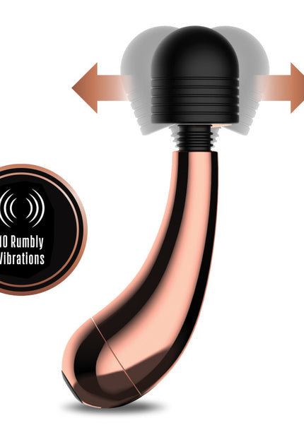 Lush Callie - Rose Gold USB Rechargeable Mini Massager Wand