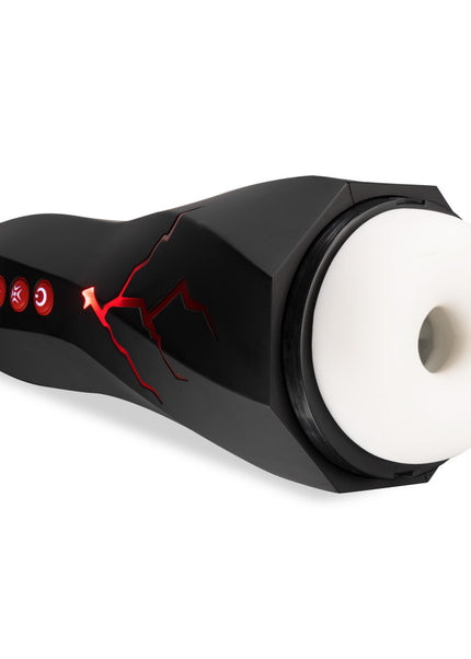 M For Men - Storm - USB Rechargeable Milking & Vibrating Auto Stroker