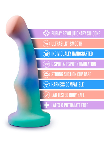 Avant Opal Dreams - Aqua - Coloured 15.2 cm Dildo