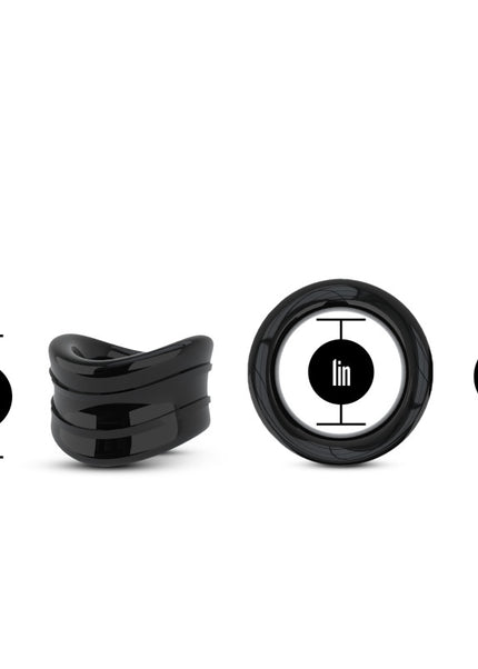 Stay Hard Beef Ball Stretcher Snug - Black 2.5 cm Ball Stretcher Ring