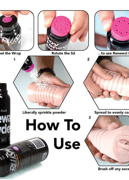 Blush Toy Renewal Powder - 96 g Bottle