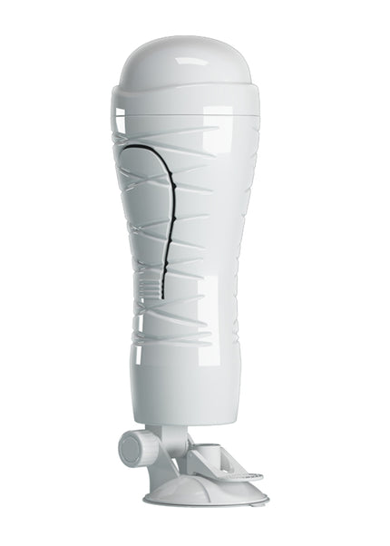 CRAZY BULL Flora Stroker - Flesh Squeezable Vagina Stroker with Suction Base