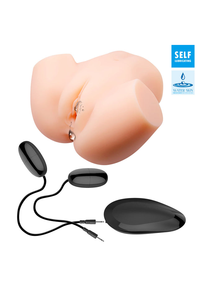CRAZY BULL VERONICA Vibrating Torso - Flesh Vibrating Torso Masturbator