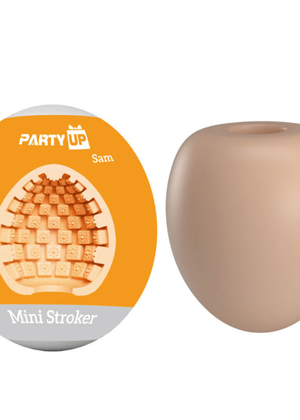 Party Up SAM Mini Stroker - Flesh Mini Stroker