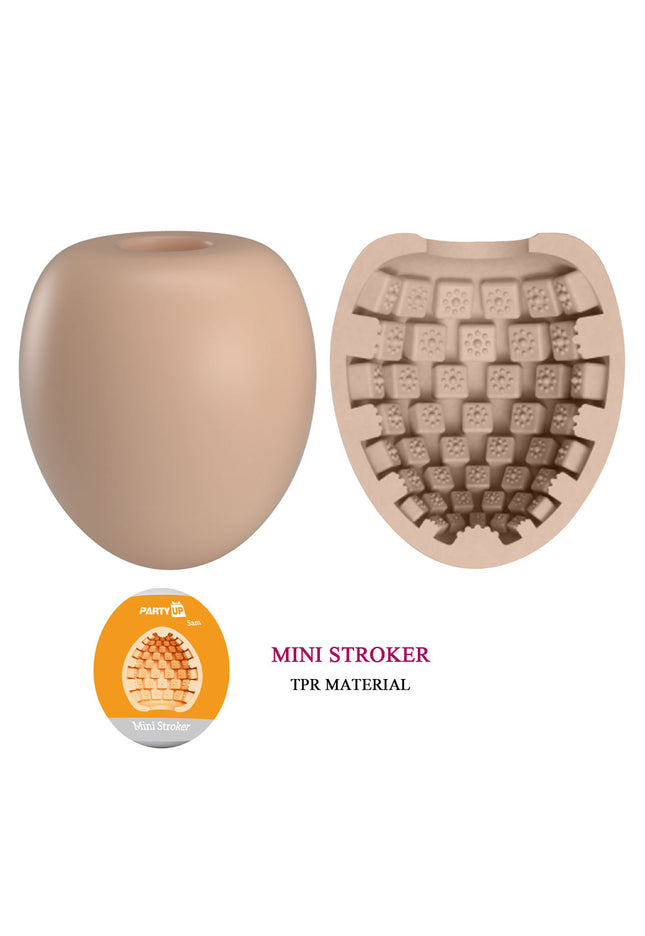 Party Up SAM Mini Stroker - Flesh Mini Stroker