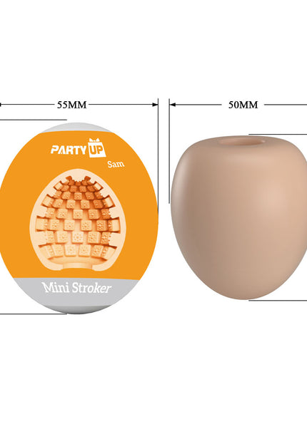 Party Up SAM Mini Stroker - Flesh Mini Stroker