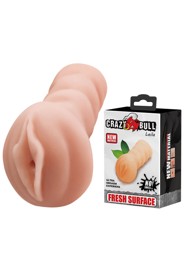 CRAZY BULL LEILA Vagina Stroker - Flesh Vagina Stroker