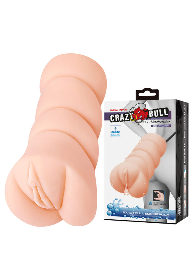 CRAZY BULL Vagina Stroker - Flesh Vagina Stroker
