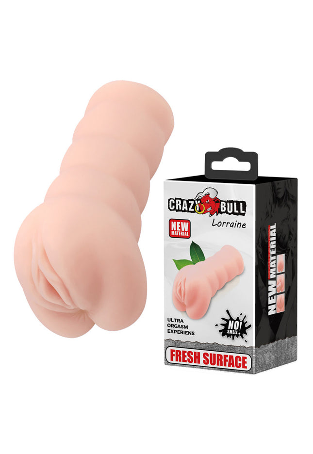 CRAZY BULL LORRAINE Vagina Stroker - Flesh Vagina Stroker