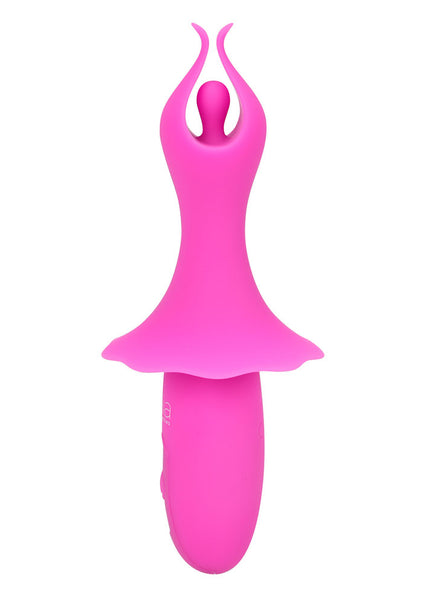 Maia SIENNA - Pink - Pink 15.2 cm USB Rechargeable Fluttering Bullet