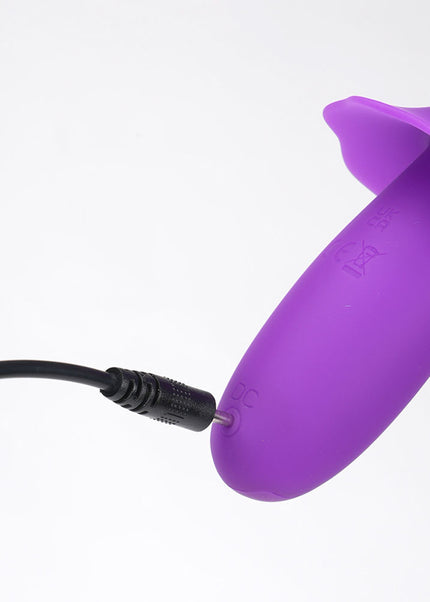 Maia SIENNA - Purple - Purple 15.2 cm USB Rechargeable Fluttering Bullet