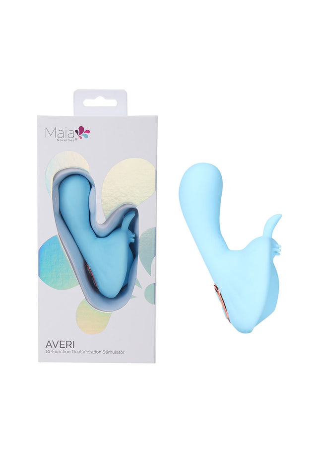 Maia AVERI - Blue - Blue USB Rechargeable Vibrator