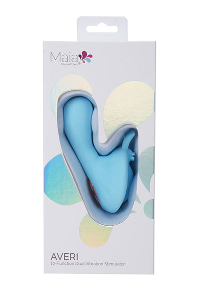 Maia AVERI - Blue - Blue USB Rechargeable Vibrator