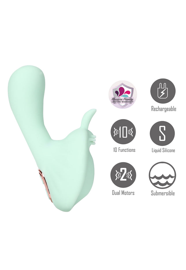 Maia AVERI - Green - Green USB Rechargeable Vibrator