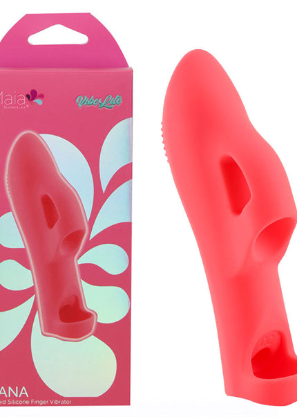 Maia LANA - Red - Red USB Rechargeable Finger Stimulator