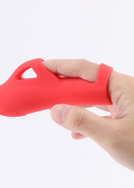 Maia LANA - Red - Red USB Rechargeable Finger Stimulator