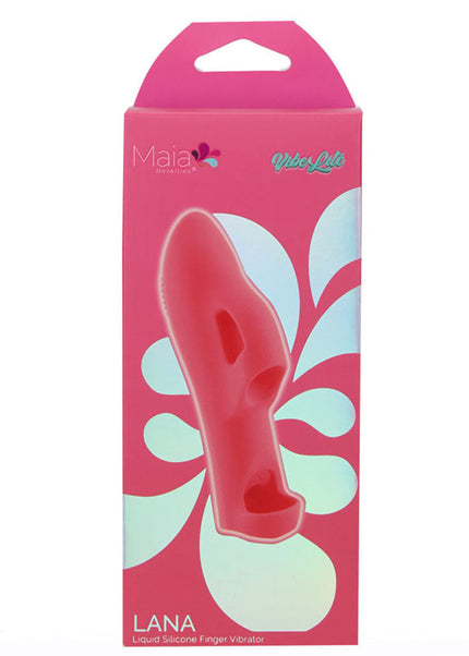 Maia LANA - Red - Red USB Rechargeable Finger Stimulator
