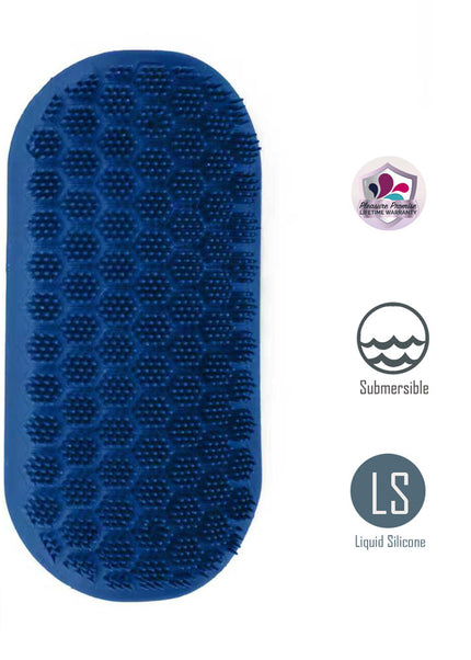 Maia MADDOX - Blue Textured Stroker Sleeve