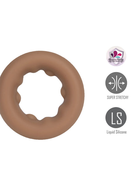 Maia GUNNER - Caramel - Tan Brown Cock Ring