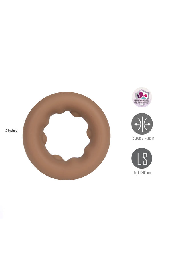 Maia GUNNER - Caramel - Tan Brown Cock Ring