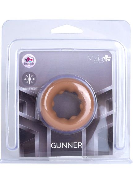 Maia GUNNER - Caramel - Tan Brown Cock Ring