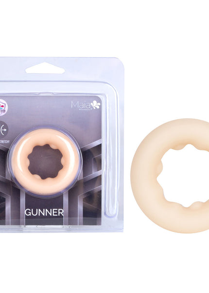 Maia GUNNER - Vanilla - Flesh Cock Ring