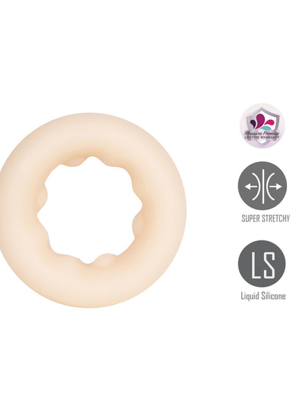 Maia GUNNER - Vanilla - Flesh Cock Ring