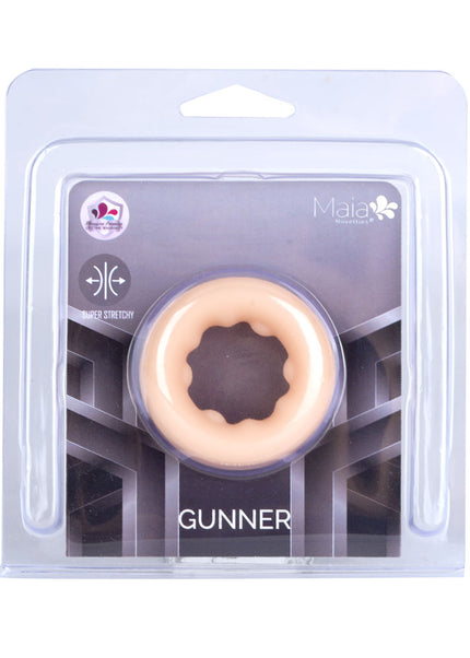 Maia GUNNER - Vanilla - Flesh Cock Ring