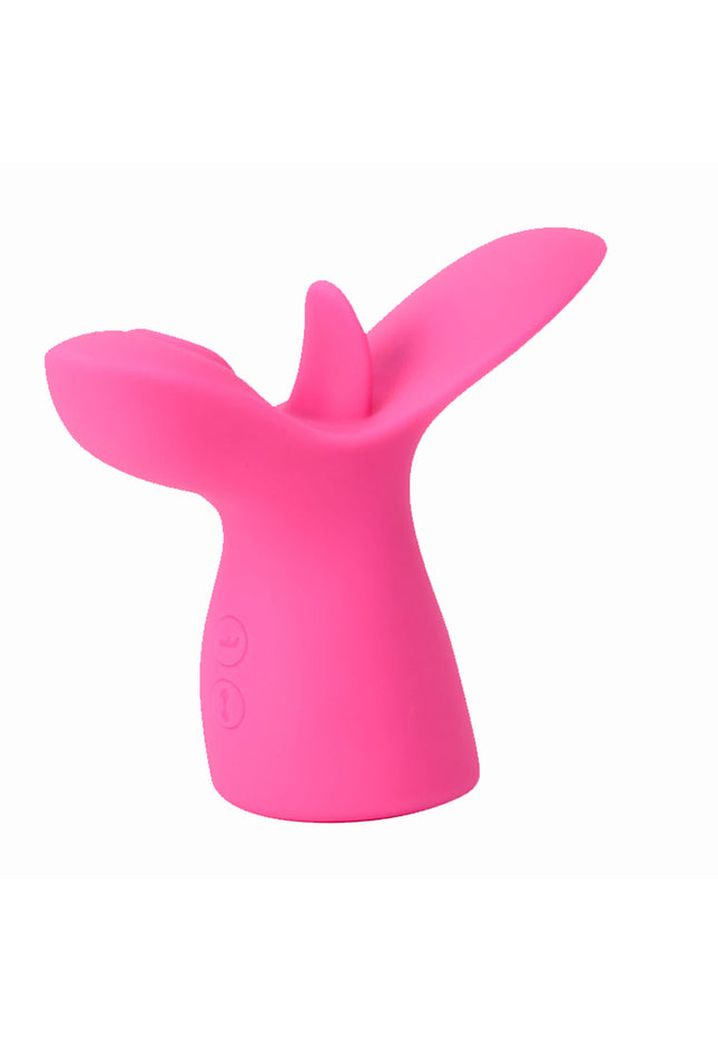 Maia OASIS - Pink - Pink USB Rechargeable Dual Motor Licking & Thumping Stimulator