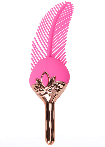 Maia RAYNE - Pink - Pink USB Rechargeable Feather-Like Vibrating Stimulator