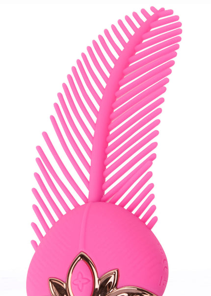 Maia RAYNE - Pink - Pink USB Rechargeable Feather-Like Vibrating Stimulator