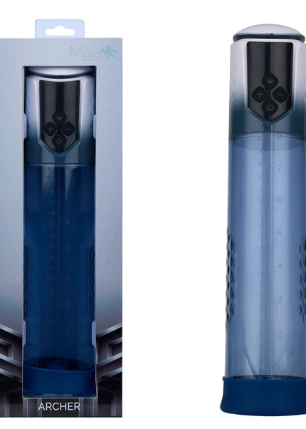 Maia ARCHER - Blue USB Rechargeable Automatic Penis Pump
