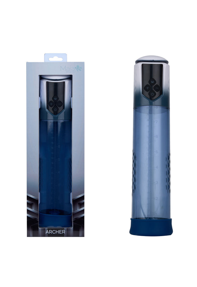 Maia ARCHER - Blue USB Rechargeable Automatic Penis Pump