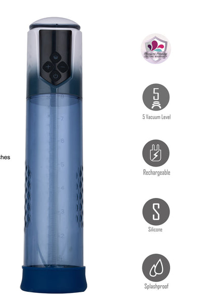 Maia ARCHER - Blue USB Rechargeable Automatic Penis Pump