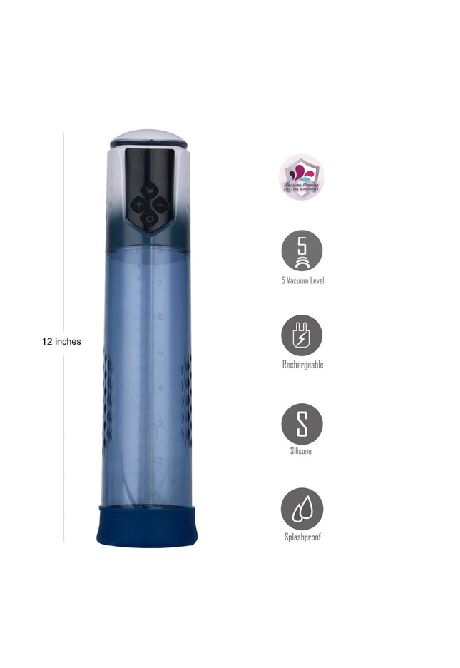Maia ARCHER - Blue USB Rechargeable Automatic Penis Pump