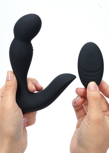 Maia COLTON - Black - Black USB Rechargeable Vibrating Prostate Massager with Wireless Remote