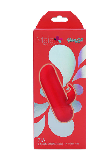 Maia ZIA - Red 7.6 cm USB Rechargeable Mini Bullet Rabbit