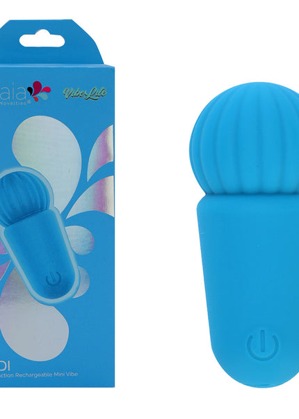 Maia INDI - Blue 7.6 cm USB Rechargeable Mini Vibrating Wand