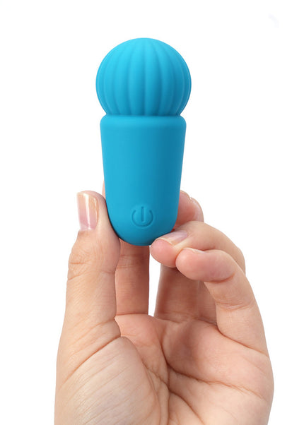Maia INDI - Blue 7.6 cm USB Rechargeable Mini Vibrating Wand