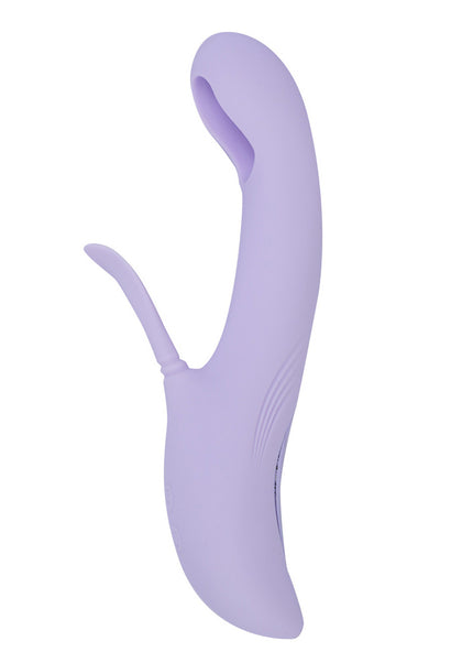 Maia CHARLI - Lavender 22.9 cm USB Rechargeable Flapping & Tapping Rabbit Vibrator