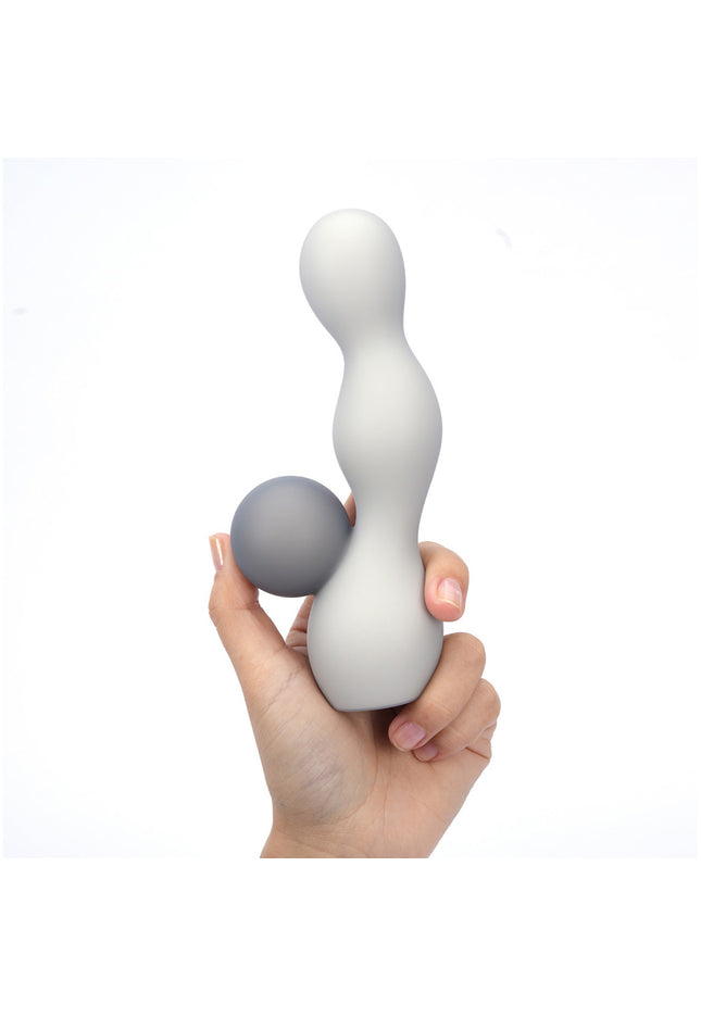 Maia PRESLEY - Grey 15.2 cm USB Rechargeable Rabbit Vibrator