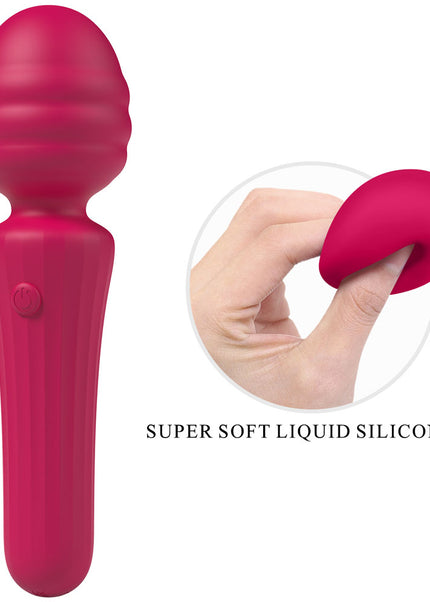 Party Up DUUNA - Pink - Pink 16.9 cm USB Rechargeable Massage Wand