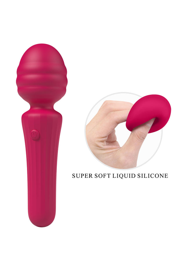 Party Up DUUNA - Pink - Pink 16.9 cm USB Rechargeable Massage Wand