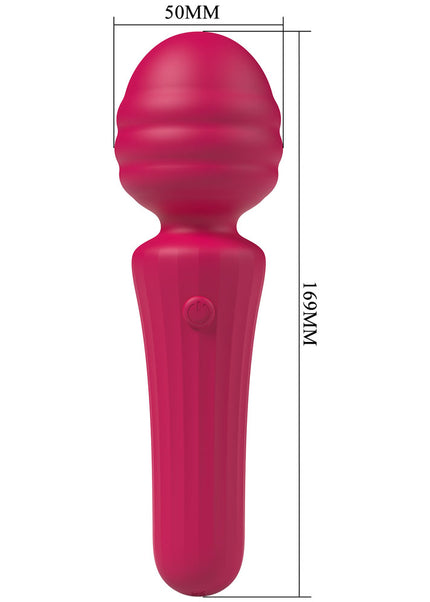 Party Up DUUNA - Pink - Pink 16.9 cm USB Rechargeable Massage Wand
